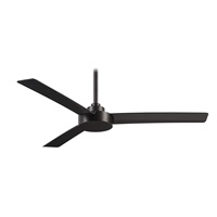 Minka Aire F524-CL Roto Ceiling Fan in Coal Black