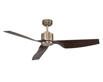 Lucci Air 210526010 Climate II DC Ceiling Fan, 50 Inch, Antique Brass with Walnut Blades Lucci Air 210526010 Climate II DC Ceiling Fan, 50 Inch, Antique Brass with Walnut Blades