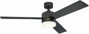 Westinghouse-Lighting-7205900-Alta-Vista-52-Inch-Matte-Black-Indoor-Ceiling-Fan-Dimmable-LED-Light-Kit-with-Opal-Frosted-Glass-Remote-Control-Included