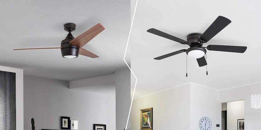 3 Blade VS 5 Blade Ceiling Fan – Which One Is Better?