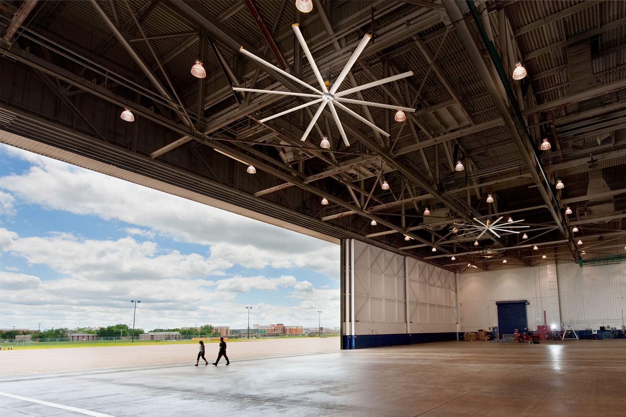 Implementing Industrial Fans in Aircraft Hangars Implementing Industrial Fans in Aircraft Hangars