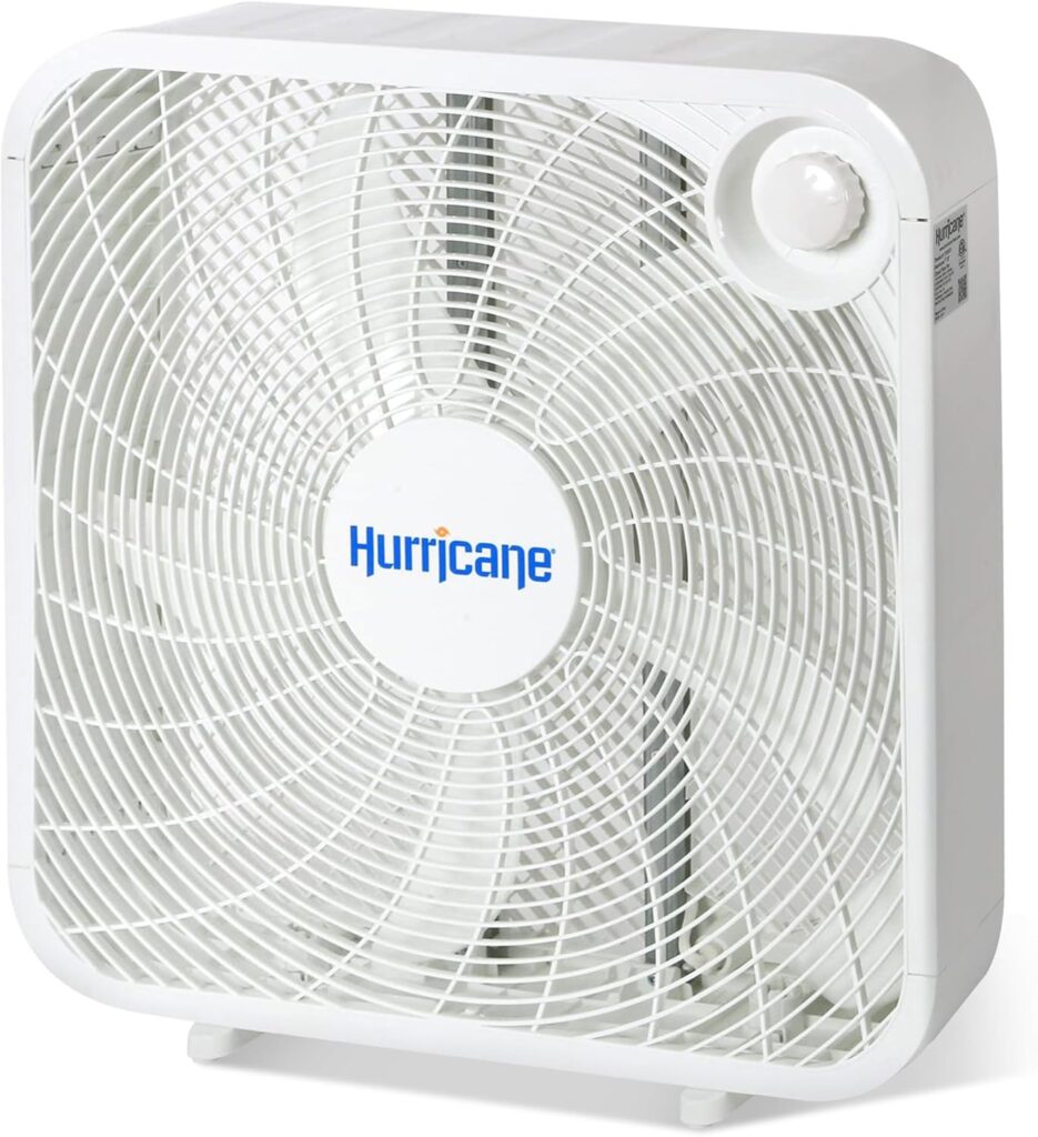 Hurricane Classic Floor Mount Box Fan, 20