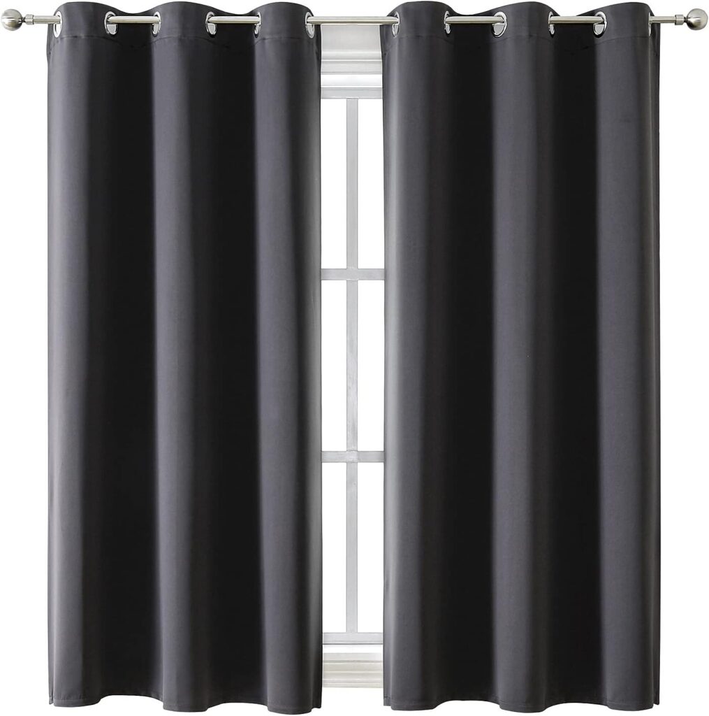 ChrisDowa Grommet Blackout Curtains — Thermal Insulated