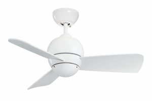 Emerson Ceiling Fans CF130WW Tilo Modern Low Profile Hugger Indoor Outdoor Ceiling Fan, Damp Rated, 30-Inch Blades,
