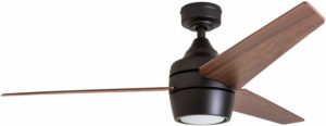Honeywell Ceiling Fans 50603 Eamon Modern Ceiling Fan with Remote Control, 52”, Bronze