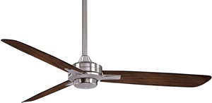 Minka-Aire F727-BN MM, Rudolph 52 inches Ceiling Fan, Brushed Nickel Finish with Medium Maple Blades