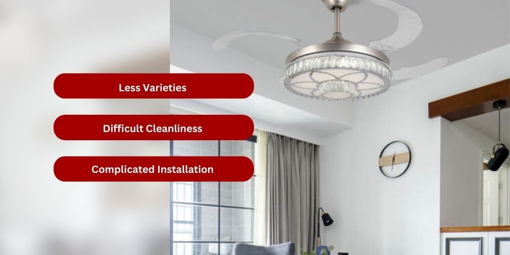 Retractable Ceiling Fans Cons Retractable Ceiling Fans Pros and Cons