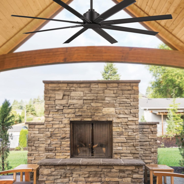 Minka-Aire F896-65-CL Xtreme H2O 65 Inch Outdoor Ceiling Fan with DC Motor - Image 7