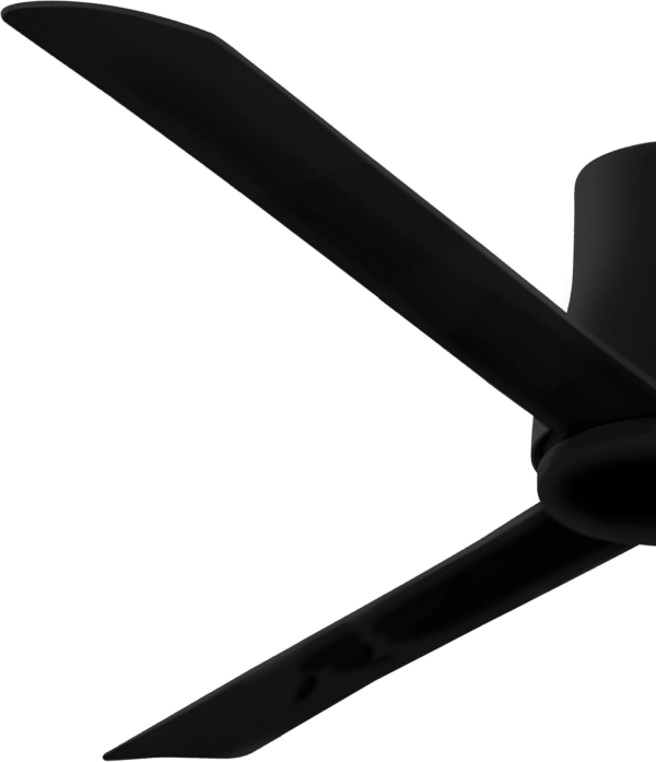 Minka Aire F874-CL Simple Flush 60" Outdoor Hugger Ceiling Fan with Remote Control in Coal Finish - Image 2