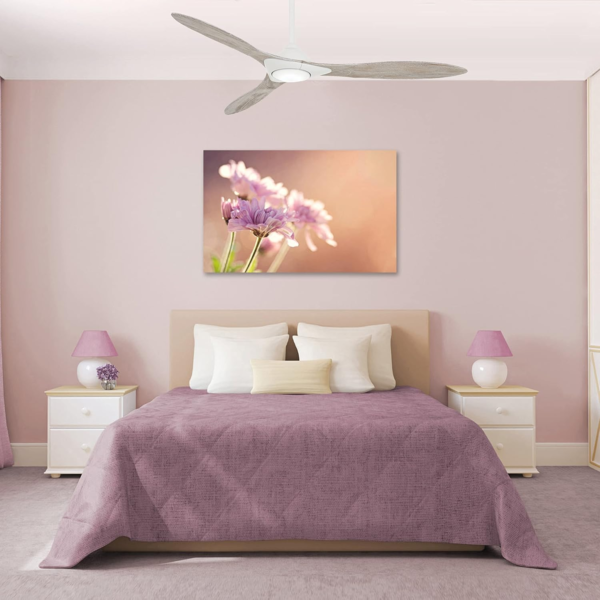 Minka Aire F868L-WHF Sleek 60" Ceiling Fan with LED Light and Remote Control, Flat White - Image 7