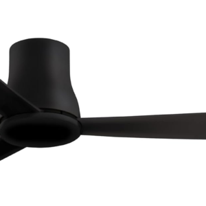 Minka Aire F874-CL Simple Flush 60" Outdoor Hugger Ceiling Fan with Remote Control in Coal Finish
