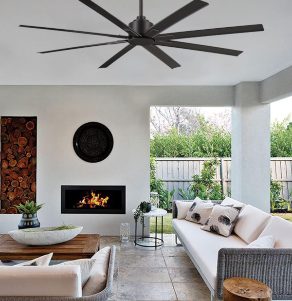 Minka-Aire F896-65-CL Xtreme H2O 65 Inch Outdoor Ceiling Fan with DC Motor - Image 8