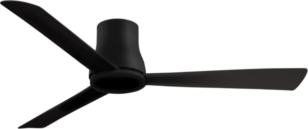 Minka Aire F874-CL Simple Flush 60" Outdoor Hugger Ceiling Fan with Remote Control in Coal Finish - Image 10