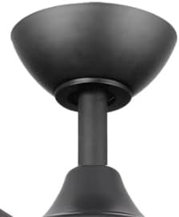 Minka Aire Vapor 60" Six-Speed Ceiling Fan in Coal Black Finish with Toned Koa Blades with Remote Control, F662-CL/TK - Image 5