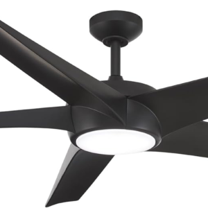 Minka Aire F767L-CL Skymaster 65" Ceiling Fan with LED Lights and Remote Control in Coal Finish