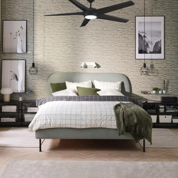 Minka Aire F767L-CL Skymaster 65" Ceiling Fan with LED Lights and Remote Control in Coal Finish - Image 7