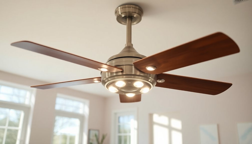 Stylish Color Combinations for Modern Ceiling Fans